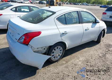 2012 Nissan Versa 1.6 Sv from USA, damaged, VIN 3N1CN7AP4CL928987